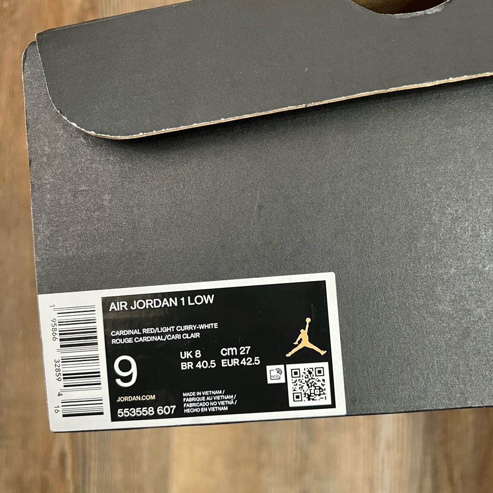 Air Jordan 1 Low (Red)‼️ - Picture 7 of 7